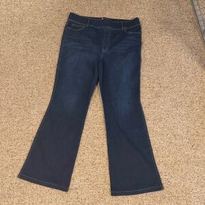SPANX  Flare Jeans, Midnight Shade, Tall, 3X